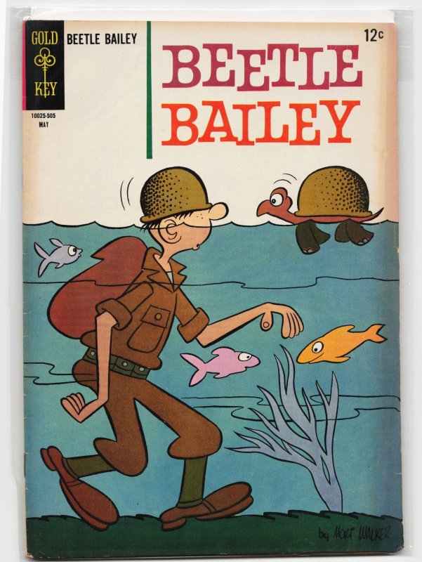 Beetle Bailey #49 (Dell, 1965), raw, ungraded comic book — front cover