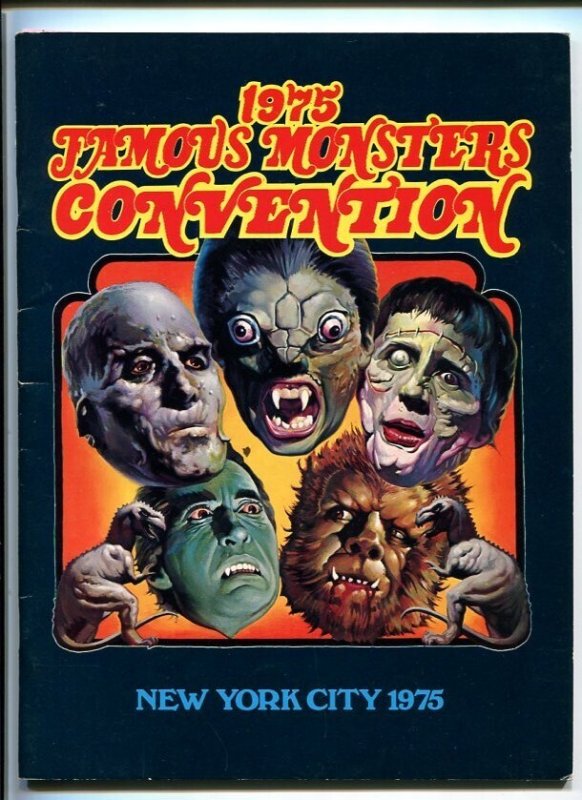 MAG: Famous Monsters Convention Program NYC 1975-- Signed by Ackerman -Barbar... (1975), raw, ungraded comic book — front cover