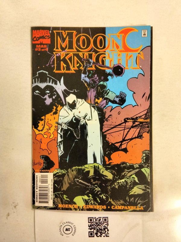 Moon Knight #3 (Marvel Comics), raw comic book in NM condition — front cover