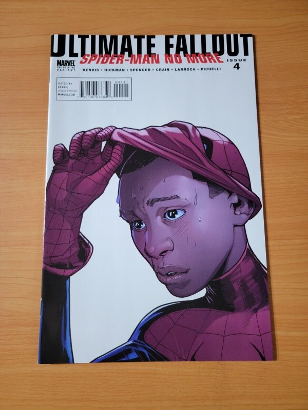 Ultimate Fallout #4 (Marvel Comics, 2011), raw comic book in NM condition — front cover