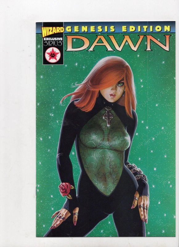 Dawn: Genesis Edition #1 (1999), raw comic book in NM 9.4 condition — front cover