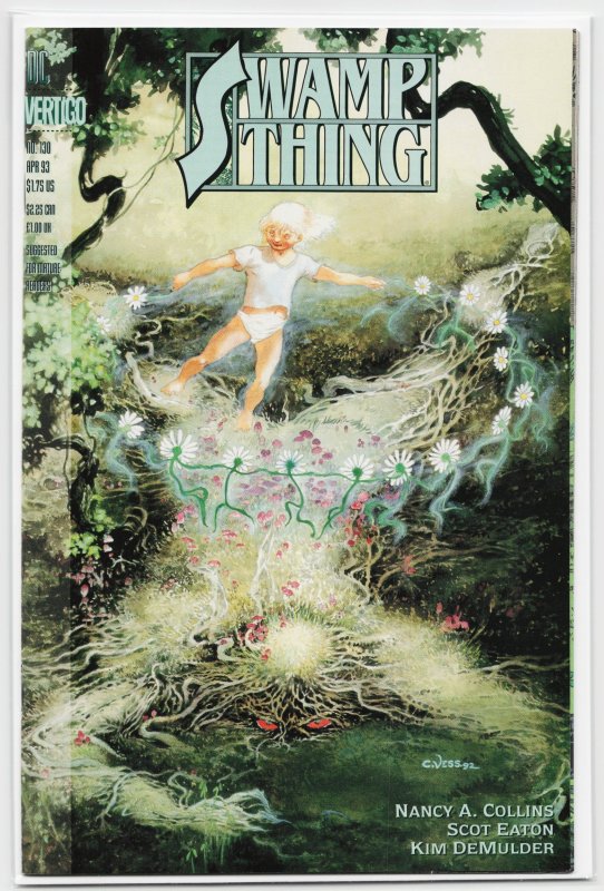Swamp Thing #130 (DC Comics, 1993), raw, ungraded comic book — front cover