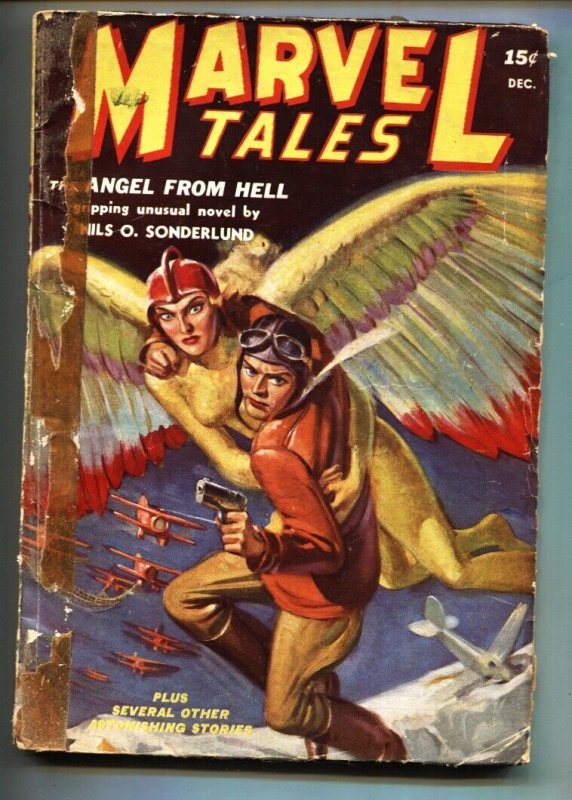 Pulp: Marvel Tales #6 (Timely Comics), raw, ungraded comic book — front cover