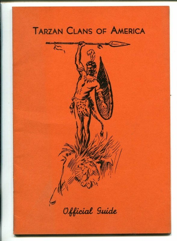 Tarzan Clans OF America Official Guide 1939-Edgar Rice Burroughs ESTATE-nm (1939), raw, ungraded comic book — front cover