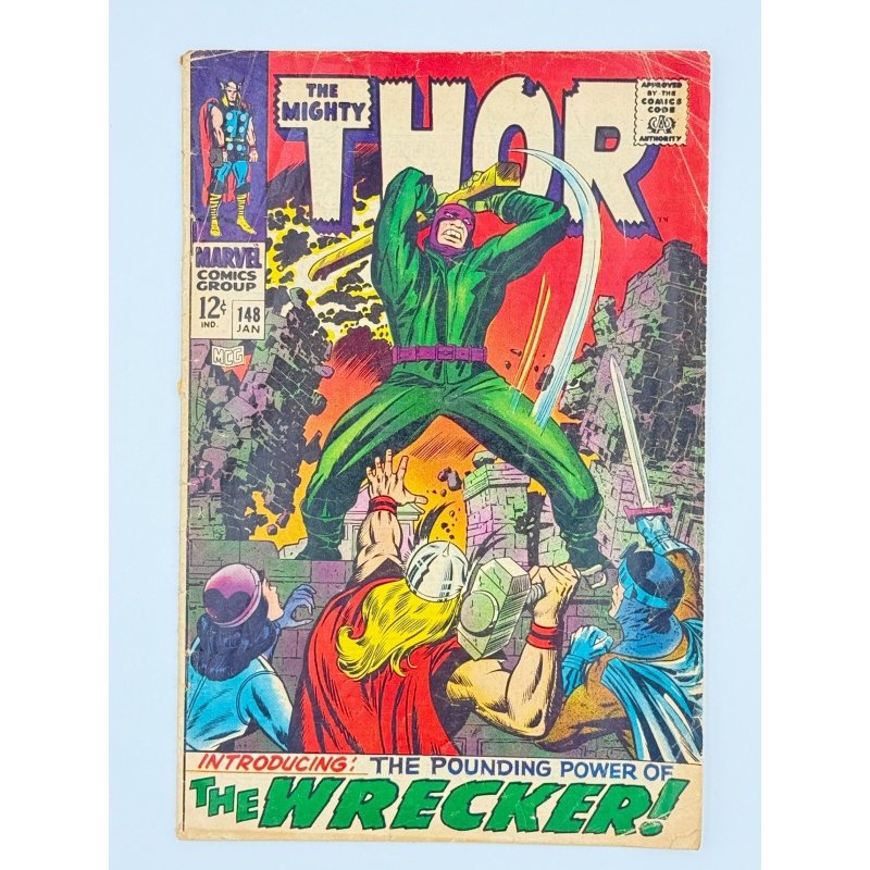 Thor #148 (Marvel Comics), raw comic book in 3.0 condition — front cover