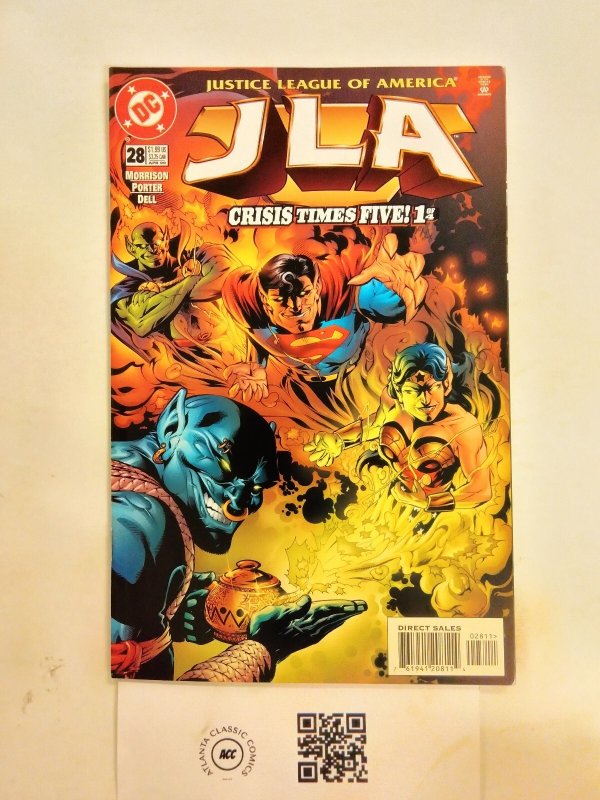 JLA #288 (DC Comics), raw comic book in NM condition — front cover