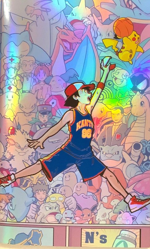 Fame Satoshi Tajiri Fan Expo 2026 Air Ash Jordan Nice/foil/metal Set W/coa NM. (2026), raw comic book in NM condition — front cover