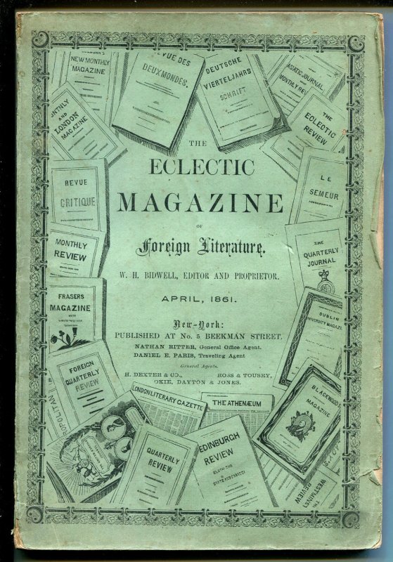 Pulp: Eclectic Magazine of Foreign Literature 4/1861-early Pulp-over 150 Yea..., raw, ungraded comic book — front cover