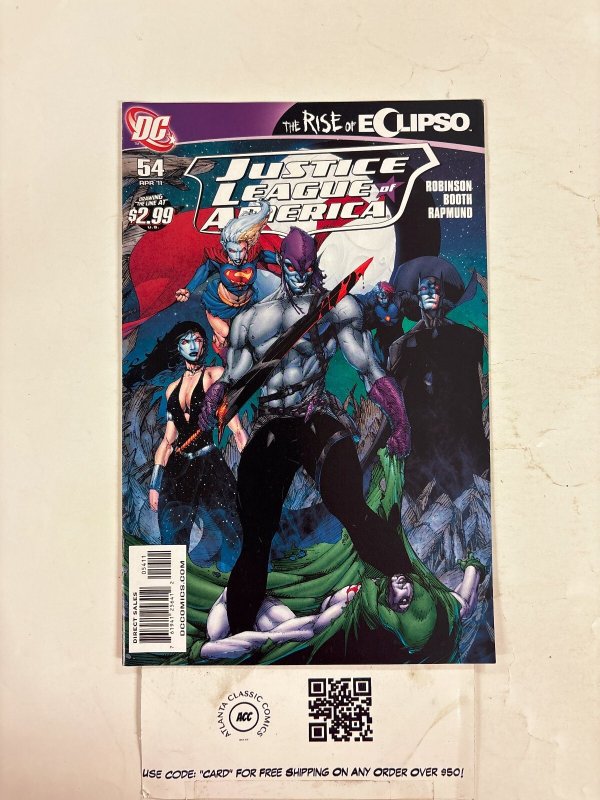 Justice League of America #542 (DC Comics), raw comic book in NM condition — front cover