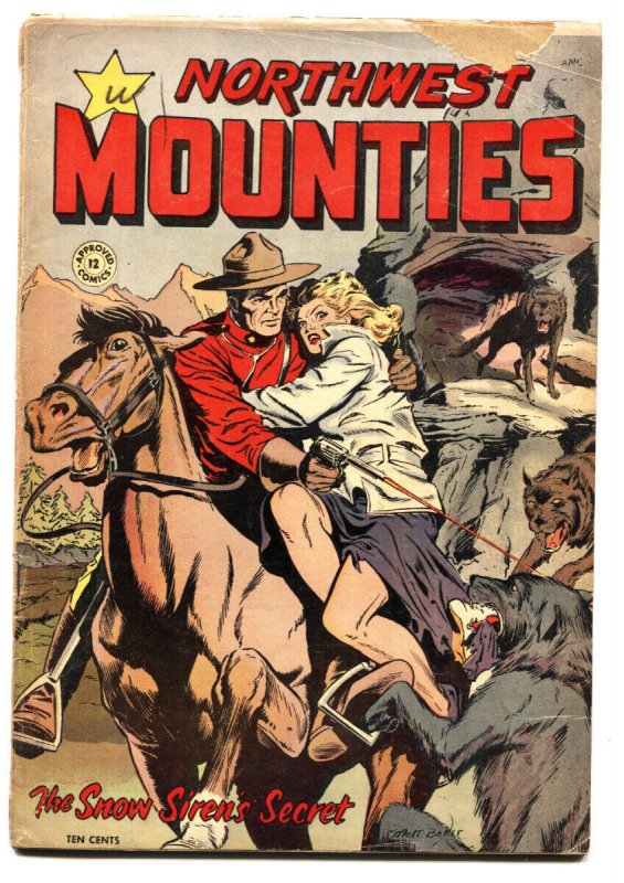 Approved #12 (St. John Publications, 1951), raw, ungraded comic book — front cover