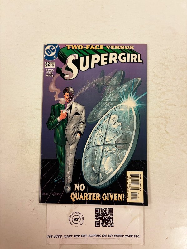 Supergirl #62 (DC Comics), raw comic book in NM condition — front cover