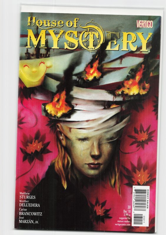 House of Mystery #30 (DC Comics, 2010), raw, ungraded comic book — front cover