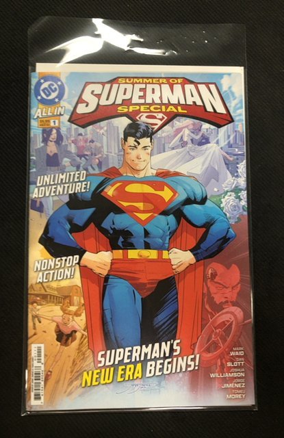 Summer of Superman Special (2025) (2025), raw, ungraded comic book — front cover