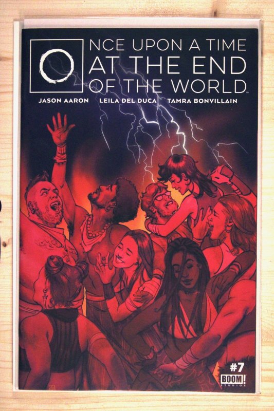 Once Upon a Time at the End of the World #7 (Boom! Studios, 2023), raw comic book in NM+ 9.6 condition — front cover