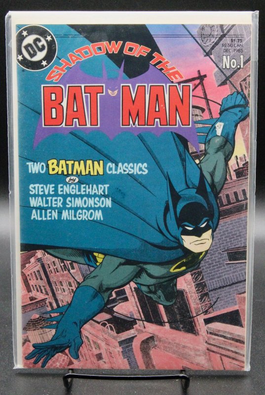 Shadow of the Batman: By Death's Eerie Light #1 (DC Comics, 1985), raw, ungraded comic book — front cover
