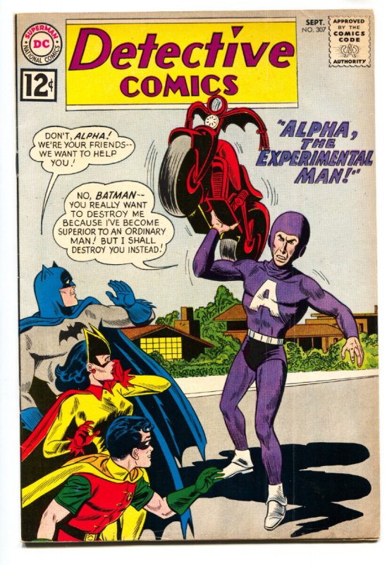Detective #307 - 1962 - DC - FN - Comic Book (DC Comics, 1962), raw comic book in FN condition — front cover