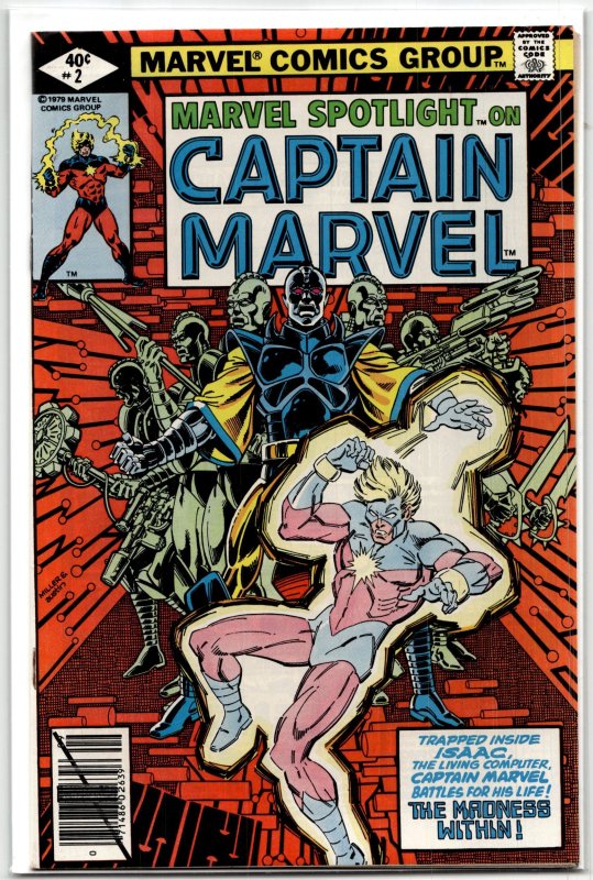 Marvel Spotlight #2 (Marvel Comics, 1979), raw, ungraded comic book — front cover