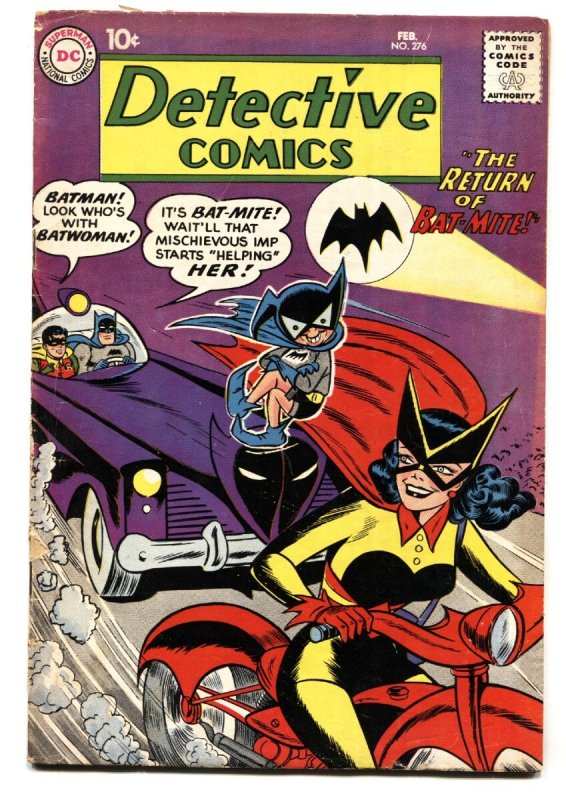 Detective Comics #276 (DC Comics), raw, ungraded comic book — front cover