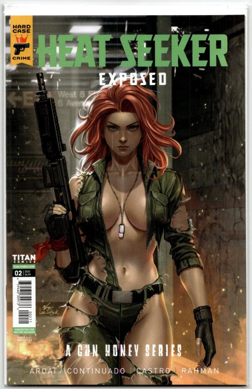 Heat Seeker: Gun Honey #2 (2025), raw, ungraded comic book — front cover