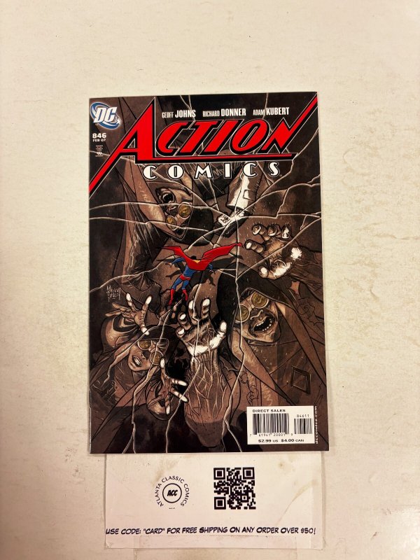 Action Comics #846 (DC Comics), raw comic book in NM condition — front cover