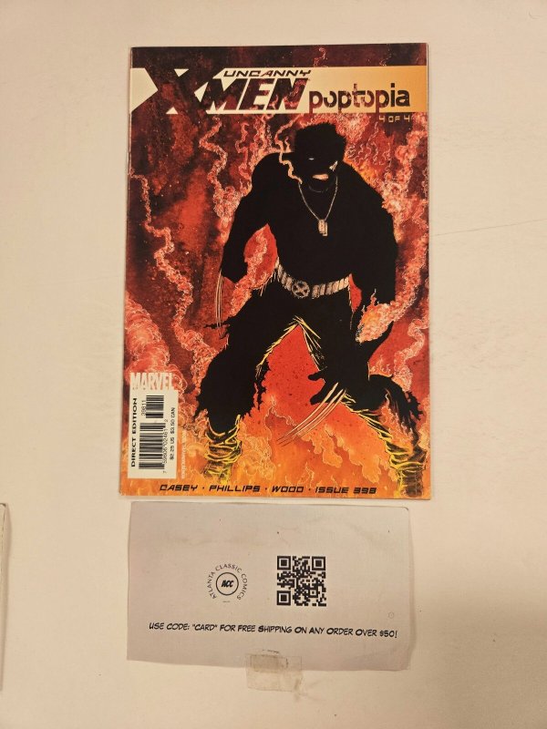 Uncanny X-Men Poptopia #4 (Marvel Comics), raw comic book in NM condition — front cover