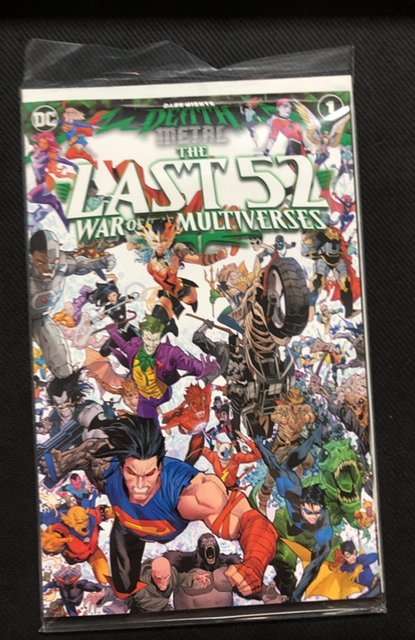 Dark Nights: Death Metal the Last 52: War of the Multiverses (2021) (DC Comics, 2021), raw, ungraded comic book — front cover