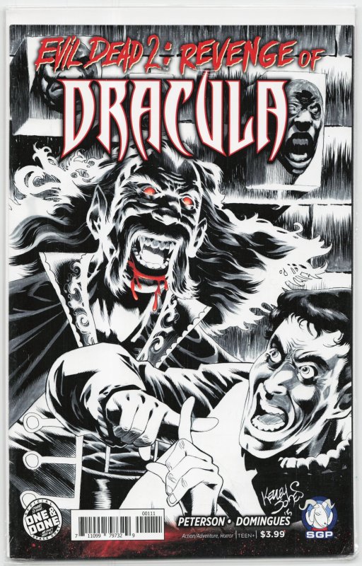 Evil Dead 2: Revenge of Dracula #2 (2017), raw, ungraded comic book — front cover