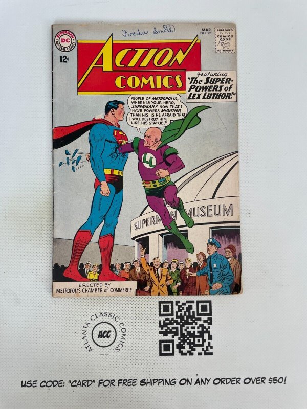 Action Comics #298 (DC Comics, 1963), raw comic book in FN- condition — front cover