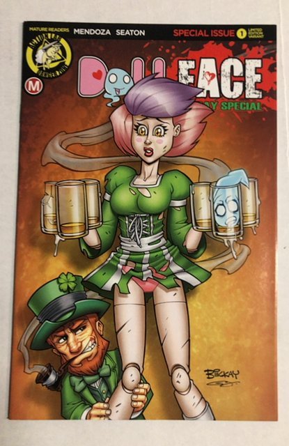 Dollface St. Patrick's Day Special (2017) Cover F (2017), raw, ungraded comic book — front cover