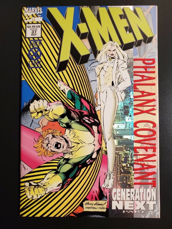 X-Men #37 (Marvel Comics, 1994), raw comic book in NM 9.4 condition — front cover