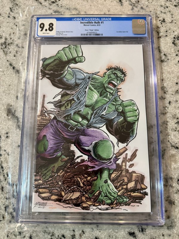 Incredible Hulk #1 (Marvel Comics), comic book — front cover in its holder