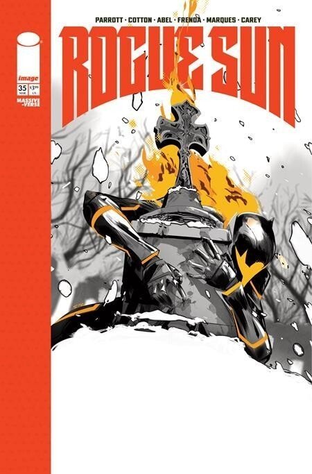 Rogue Sun #35 (Image Comics, 2026), raw, ungraded comic book — front cover