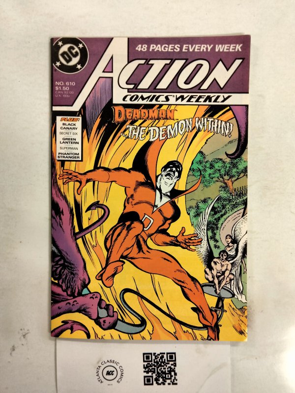 Action Comics Weekly #610 (DC Comics), raw comic book in NM condition — front cover