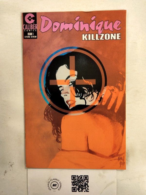 Dominique Killzone #1, raw comic book in NM condition — front cover