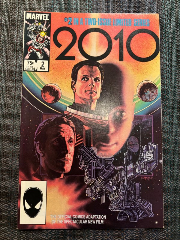 2010 #2 Direct Edition (1985) #2 (1985), raw, ungraded comic book — front cover