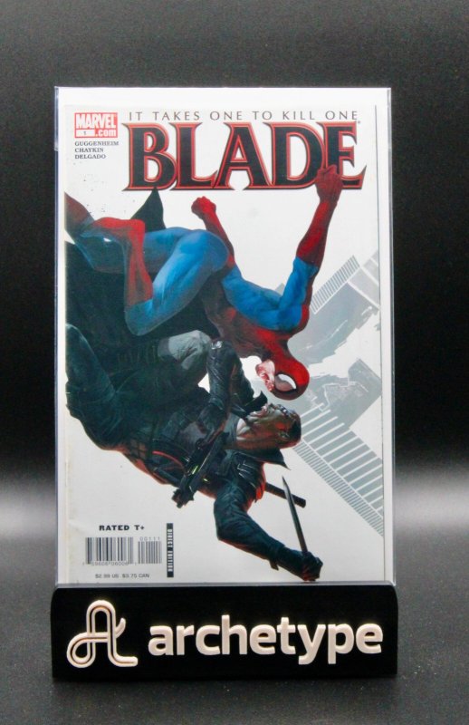 Blade #1 (Marvel Comics, 2006), raw, ungraded comic book — front cover