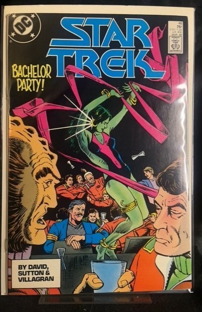 Star Trek #48 (DC Comics, 1988), raw, ungraded comic book — front cover