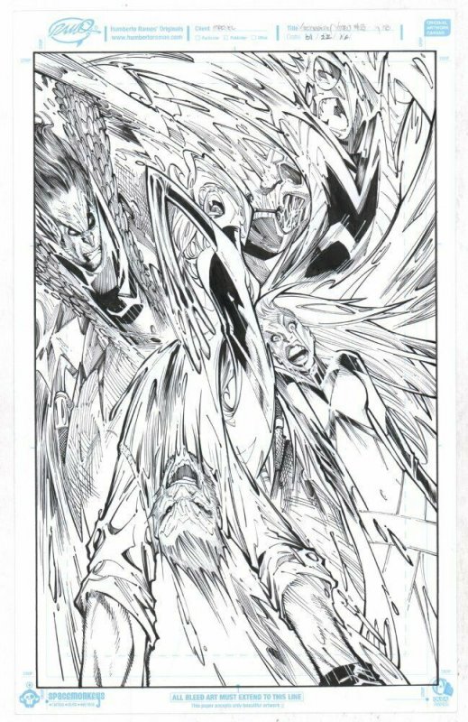 Extraordinary X-Men #8, raw, ungraded comic book — front cover