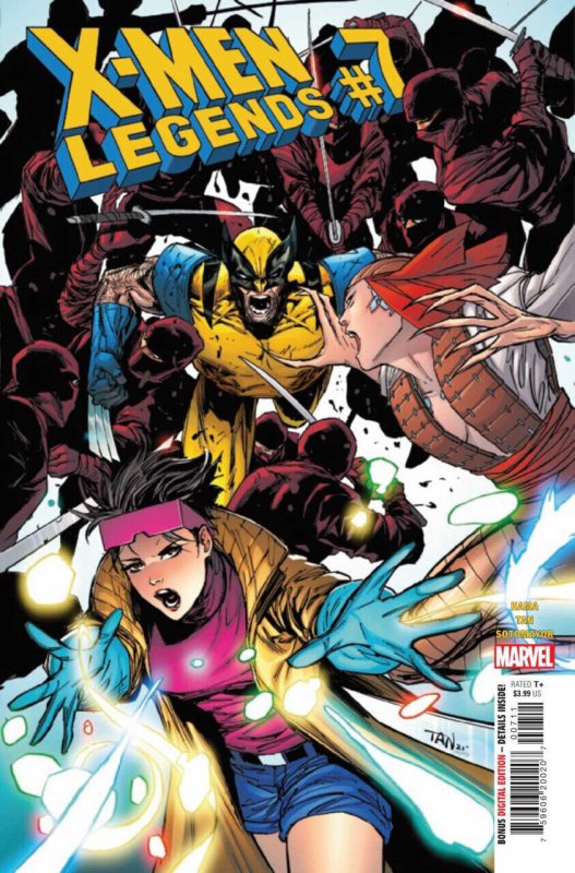 X-Men Legends #7 (Marvel Comics, 2021), raw comic book in VF/NM condition — front cover