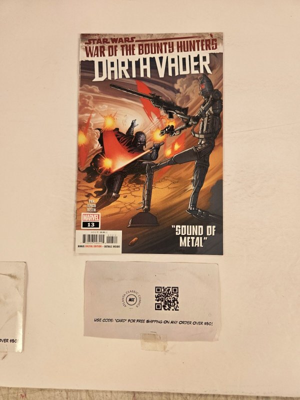 Darth Vader #13 (Marvel Comics), raw comic book in NM condition — front cover