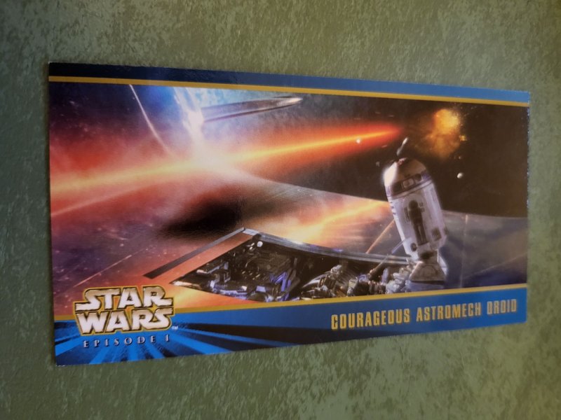 1999 Star Wars Episode I Widescreen Series 2 #34 (1999), raw, ungraded comic book — front cover