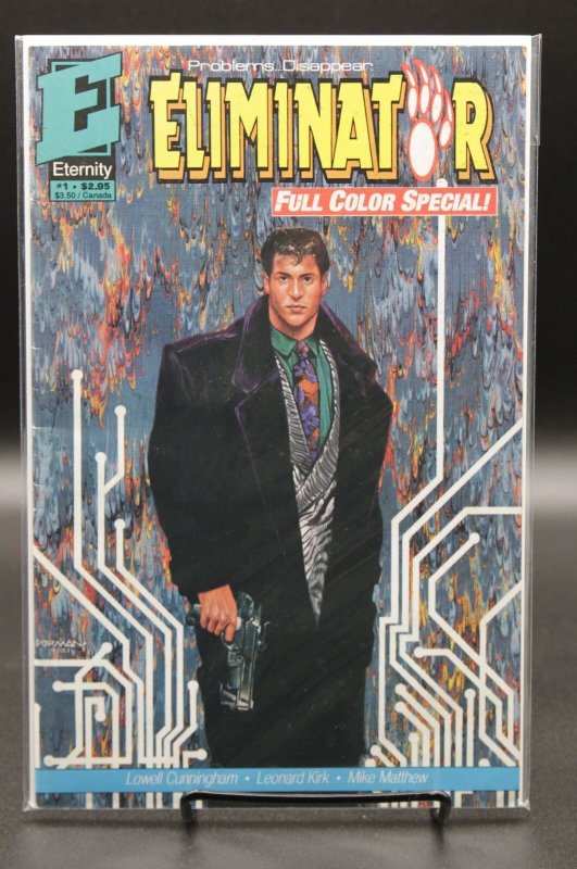Eliminator Full Color Special #1 (1991), raw, ungraded comic book — front cover