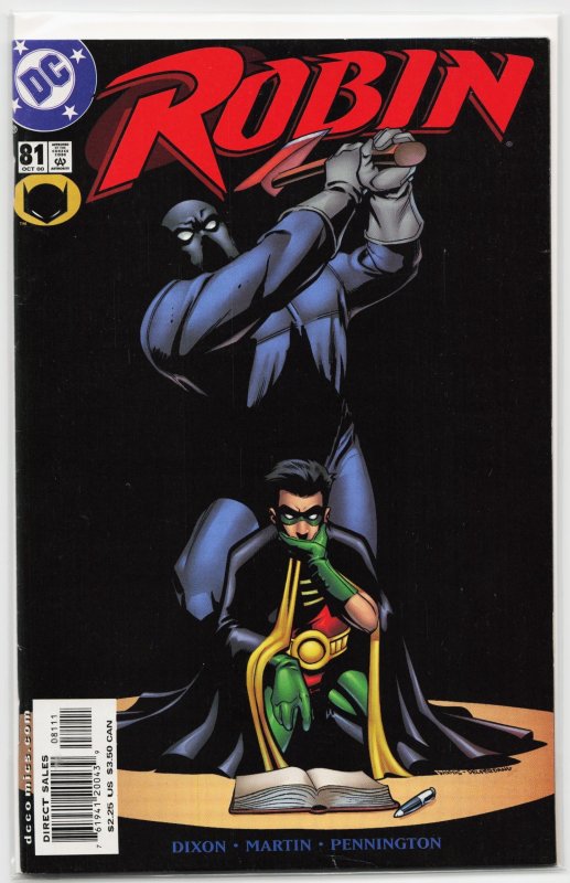 Robin #81 (DC Comics, 2000), raw, ungraded comic book — front cover