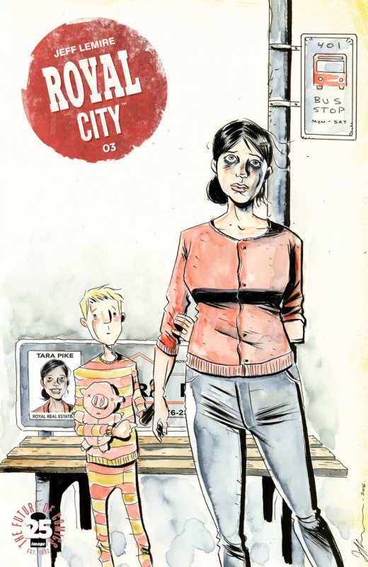 Royal City #3 (Image Comics, 2017), raw comic book in VF/NM condition — front cover