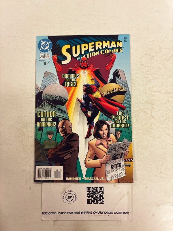 Action Comics #748 (DC Comics, 1999), raw comic book in NM condition — front cover