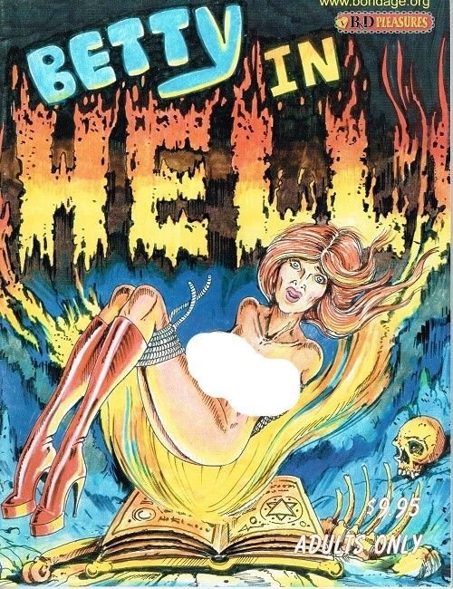 Betty in Hell, raw, ungraded comic book — front cover