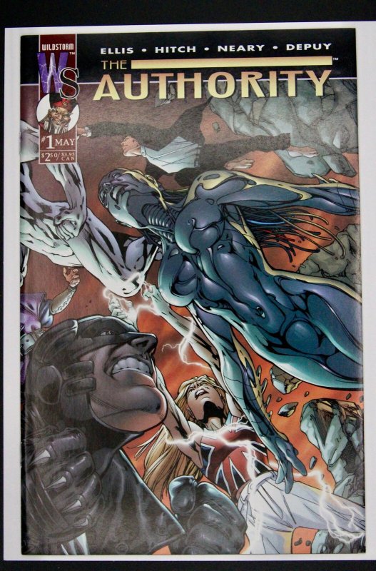 The Authority: The Circle, Part 1 #1 (DC Comics, 1999), raw comic book in NM condition — front cover