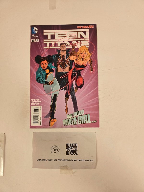 Teen Titans #6 (DC Comics, 2004), raw comic book in NM condition — front cover