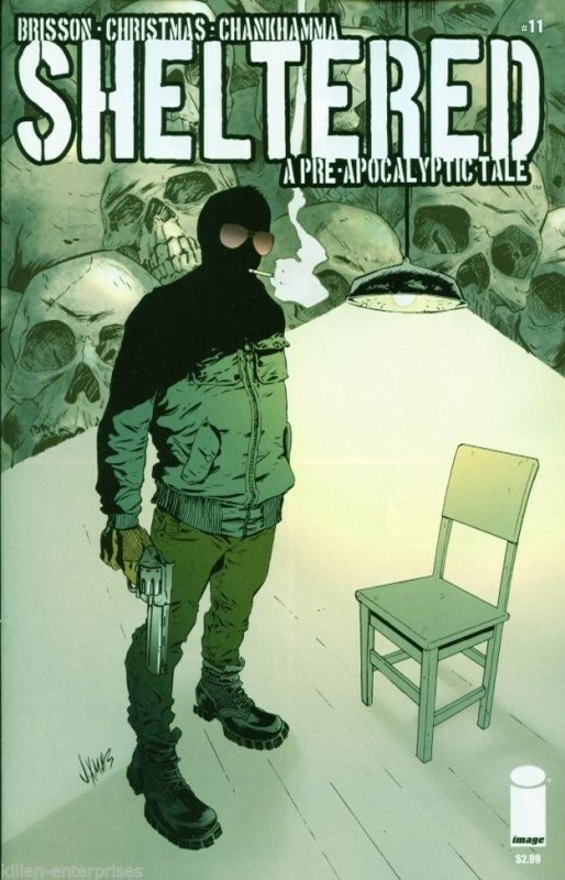 Sheltered #11 (Image Comics, 2014), raw, ungraded comic book — front cover
