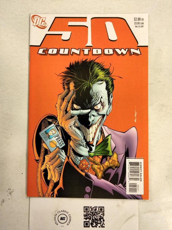 Countdown #50 (DC Comics), raw comic book in NM condition — front cover